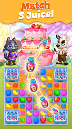 Pet Candy Puzzle-Match 3 games screenshot 19