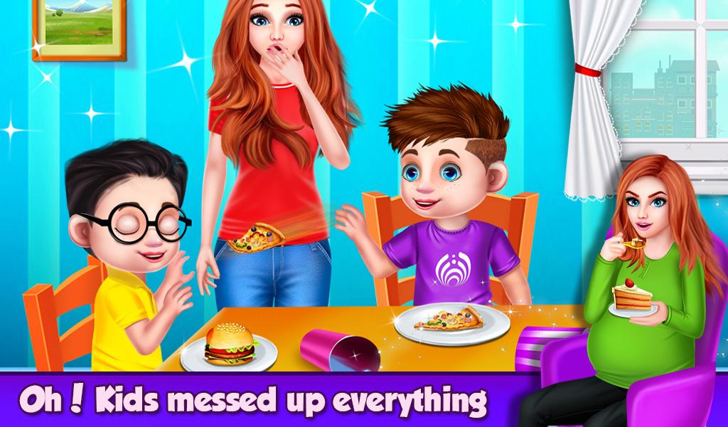 Screenshot 4 My Mom : Life story Game android