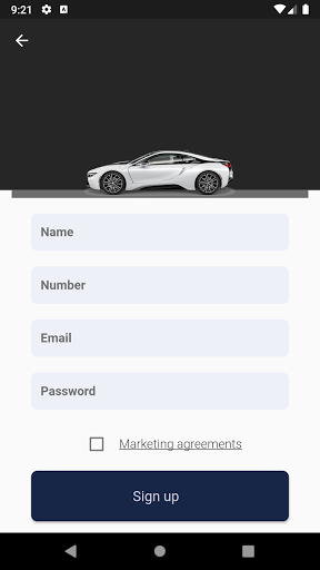 Android application Bavaria Tuning screenshort