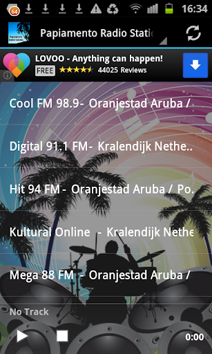 Android application Papiamento Radio Stations screenshort