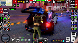 US Police Car Parking Games 3D - Screenshot 2
