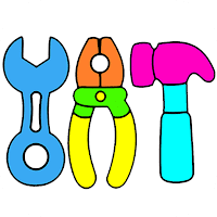 Construction Tools Coloring