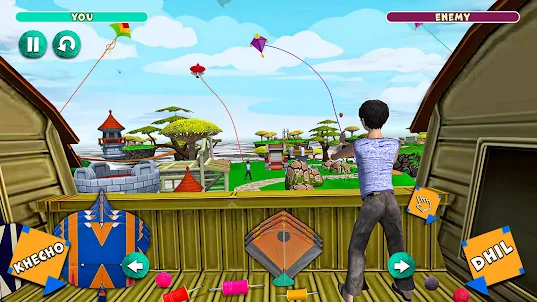 Pipa Combate : Kite Flying 3D