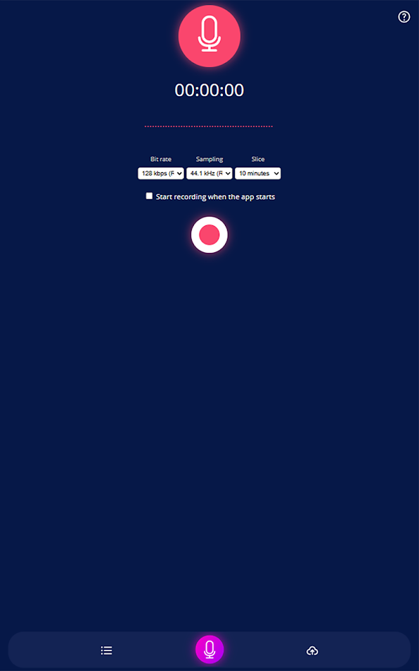 #7. Voice Recorder - Online (Android) 由: Behzad Rostami