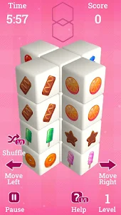 Mahjong 3D Candy - unblock
