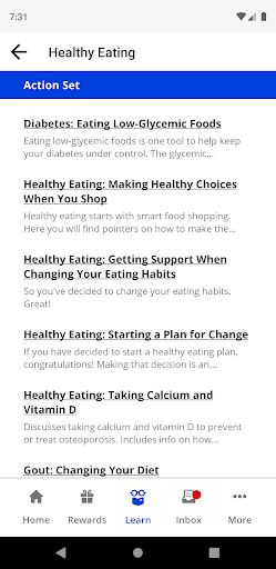 Live Healthy Blue from NBND Screen 3
