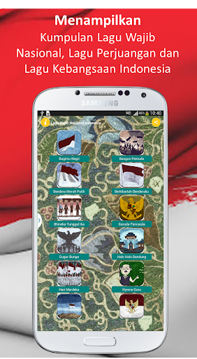 Lagu Wajib Nasional Indonesia Screen 2
