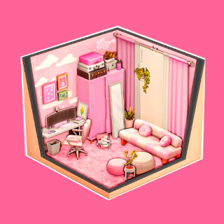 Princess Pink House Craft