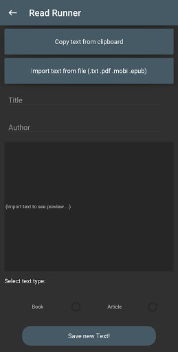 Read Runner Screen 3