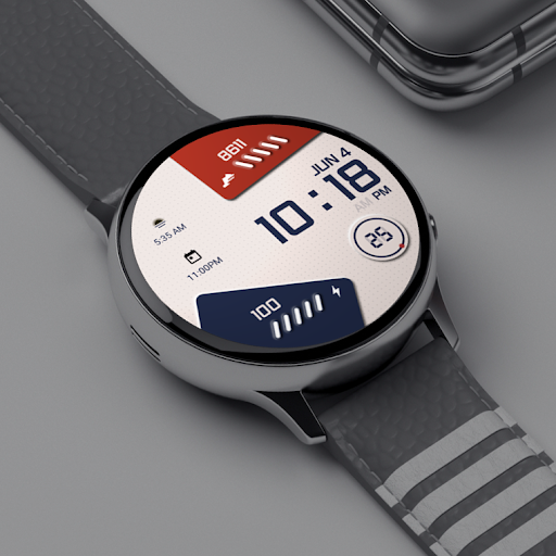 JJ-Digital023 Watch Face screenshot 2