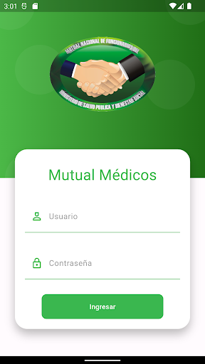 Android application Mutu Medicos screenshort