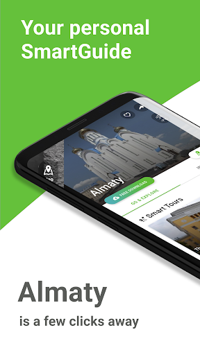 Android application Almaty Tour Guide:SmartGuide screenshort