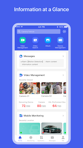 Android application HikCentral Connect screenshort