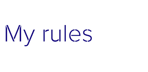 My Rules: Goal & Habit Tracker