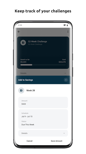 Savings Challenge Screen 3