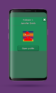 Profile tracker Screenshot