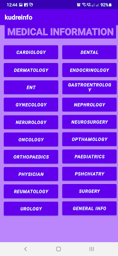 kudreinfo Screen 2