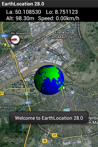 EarthLocation GPS Tracker - 102 - (Android)