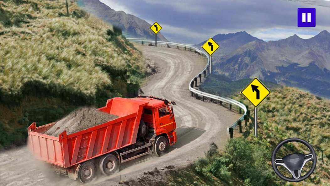 Cargo Real Truck Driving Game banner