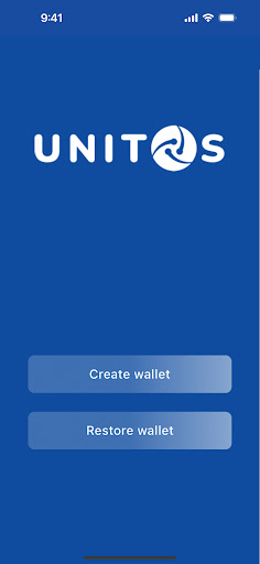 Unitos App Screen 3