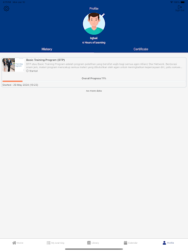 Allianz Learn Screenshot