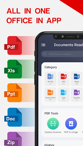 Android application All Document Reader - My PDF screenshort