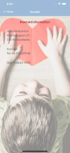 Sofia Vårdcentral Screen 3