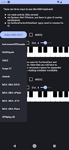 Resident MIDI Keyboard