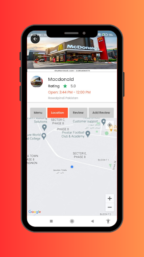 Android application Halal Hub screenshort