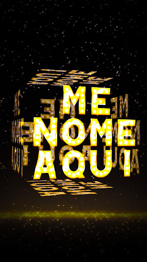 Meu Nome 3D Papel de Parede Capturas de tela 6