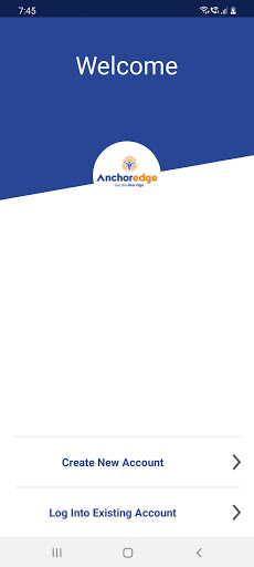 AnchorEDGE Trainings Screen 2