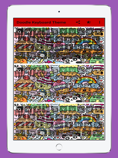 Cool Doodle Keyboard Theme