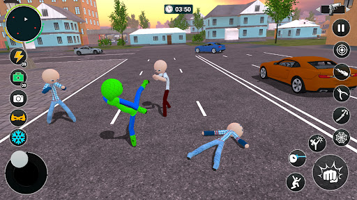Rope Fight Spider Adventure Screen 2