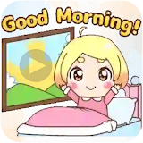 Animated Good Morning Sticker icon