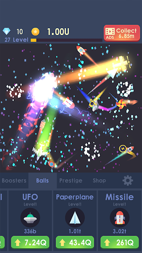 Idle Rocket - Aircraft Evolution & Space Battle screenshots 2