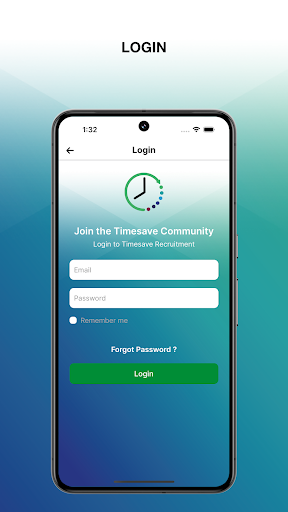 TimeSave Screen 2