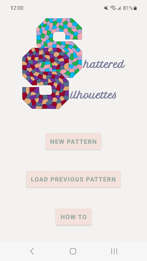 Android application Shattered Silhouettes screenshort