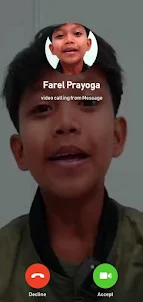 Farel Prayoga live video call