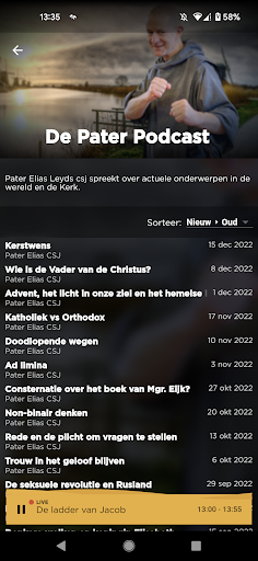 Radio Maria NL Screen 3
