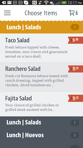 Ixtapa Grille CT Screen 3