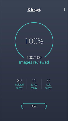 Android application Klirmi screenshort