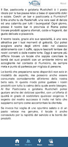 Android application Bar Rustichelli App screenshort