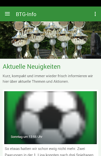Android application BTG-Info screenshort