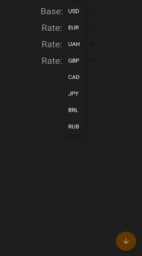 Latest Exchange Rates
