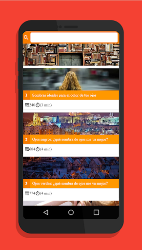Android application Sombra De Ojos - Tips & FAQ screenshort