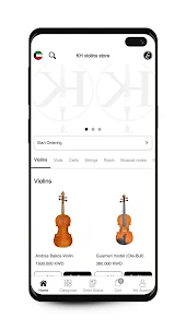 KH Violins store
