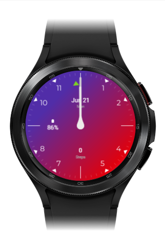 Purple Watch Face 2 Screen 3