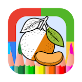 fruits coloring book drawing book 2018 icon