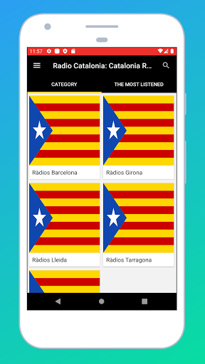 Android application Radio Catalonia + Radio Online screenshort