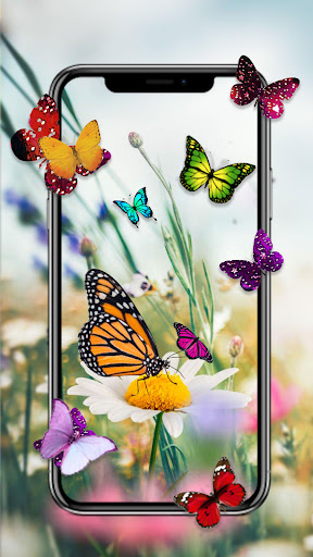 Butterfly Live Wallpapers 3D Screen 3
